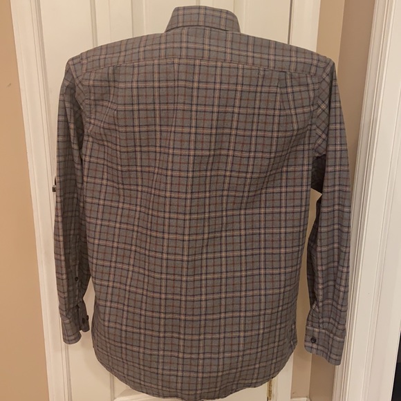 Pre-Owned Eddie Bauer Men’s Size M Button Down LS Shirt Relaxed Fit 100% Cotton - Picture 5 of 9